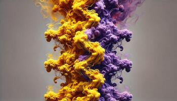 Colourful Abstract luxury liquid ink fluid splash background. Abstract fluid background photo