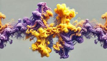 Colourful Abstract luxury liquid ink fluid splash background. Abstract fluid background photo