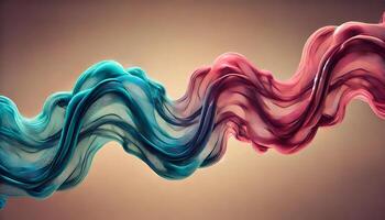 Colourful Abstract luxury liquid ink fluid splash background. Abstract fluid background photo