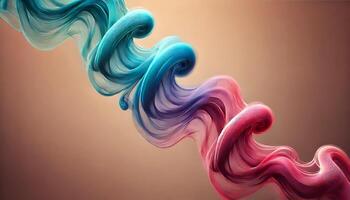 Colourful Abstract luxury liquid ink fluid splash background. Abstract fluid background photo