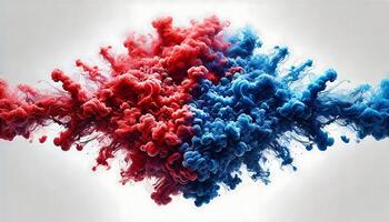 Colourful Abstract luxury liquid ink fluid splash background. Abstract fluid background photo