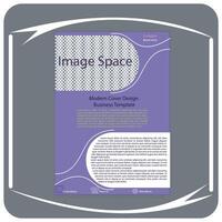 Flyer graphics design vector