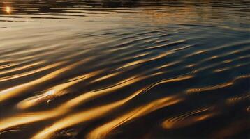 a wave on the beach at sunset photo