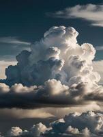 a view of the clouds from an airplane photo