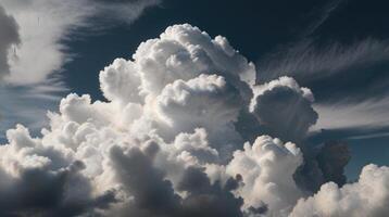a view of the clouds from an airplane photo