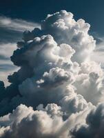 a view of the clouds from an airplane photo