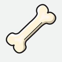 illustration Bone. design Pet Bone. Pet Bone dog Cartoon design illustration and icon for website, digital and print vector