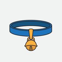 Pet Collar cat and dog Illustration for digital and print design vector