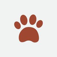 illustration Paw. design Paw. Paw pet cat and dog Cartoon design illustration and icon for website, digital and print vector