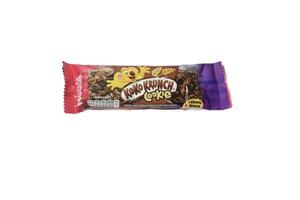 Lampung, Indonesia - 1st July 2024 Koko Crunch snack packaging is shaped like a chocolate bar New product innovation photo