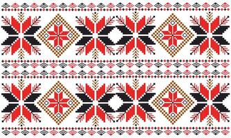 seamless pattern with elements ornament illustration for background vector