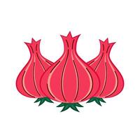 Onion . Onion logo design. Onion on white background. vector