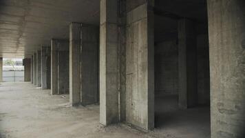 concrete structure of a multi storey building video