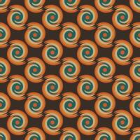 A pattern of circles in various colors and sizes vector