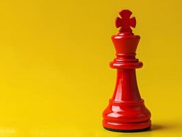 Chess pieces on a playing board as a concept for a strategic solution to a problem photo