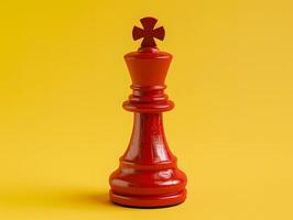 Chess pieces on a playing board as a concept for a strategic solution to a problem photo