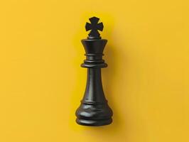 Chess pieces on a playing board as a concept for a strategic solution to a problem photo