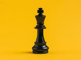 Chess pieces on a playing board as a concept for a strategic solution to a problem photo
