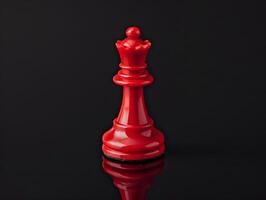 Chess pieces on a playing board as a concept for a strategic solution to a problem photo