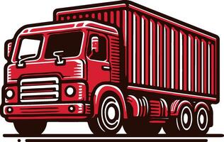 Truck Clip art isolated design illustration vector