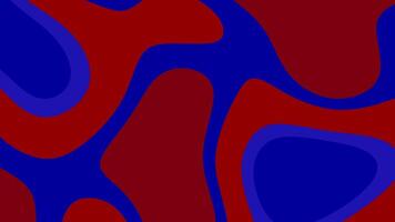 Abstract geometric shapes in red and blue colors, suitable for modern and vibrant design projects needing a colorful background element. video