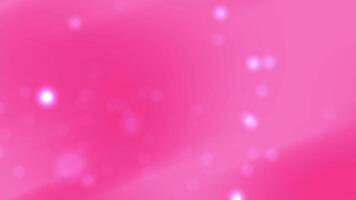 Pink background with blurry white circles suitable for girly designs, feminine themes, abstract backgrounds, party invitations, and social media graphics. video