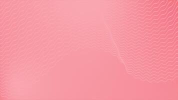 Red color digital cyber wavy design abstract pattern geometrical loop able background video