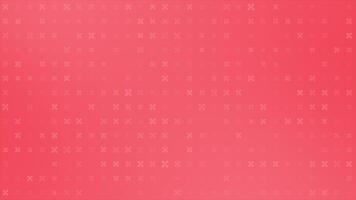 Red color simple square pattern appearing and disappearing geometrical minimal loop able background video
