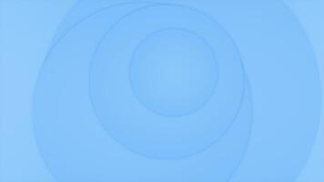 Royal blue color circles moving pattern geometrical simple and elegant background video