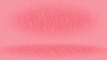 Red color particles 3d space moving upwards slowly abstract particles background video