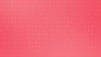Red color simple box pattern appearing and disappearing geometrical minimal abstract loop able background video
