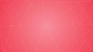 Red color complex mess design abstract pattern geometrical loop able background video