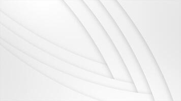 White color multiple shape layers complex pattern futuristic geometrical loop able background video