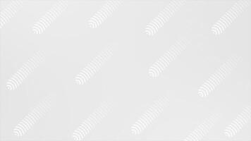 White color repeating lines minimal geometrical futuristic loop able background video
