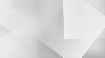 White color multiple square shapes complex design abstract geometrical loop able background video
