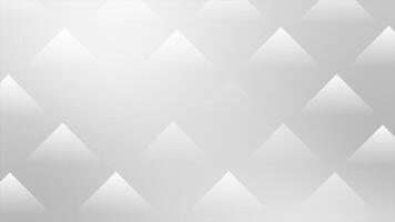 White color multiple square shapes appearing and disappearing design abstract geometrical loop able background video