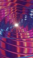 3D holographic swirl background with various colors and an intriguing loop animation, pattern for design. Loops . video