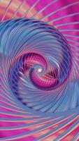 3D holographic swirl background with various colors and an intriguing loop animation, pattern for design. Loops . video