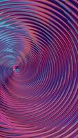 3D holographic swirl background with various colors and an intriguing loop animation, pattern for design. Loops . video
