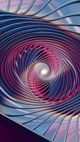 3D holographic swirl background with various colors and an intriguing loop animation, pattern for design. Loops . video