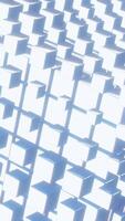 Simplified blockchain depicted through stylized geometric shapes, offering a modern and abstract representation of decentralized technology. video