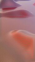 dinâmico 3d onda fundo Inovativa tela de pintura para visual narrativa video