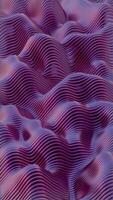 dinâmico 3d onda fundo Inovativa tela de pintura para visual narrativa video
