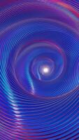 3D holographic swirl background with various colors and an intriguing loop animation, pattern for design. Loops . video