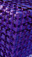 Simplified blockchain depicted through stylized geometric shapes, offering a modern and abstract representation of decentralized technology. video