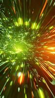 Emerald Burst A High-Velocity Journey Through a Prism of Light video