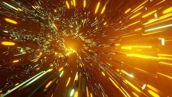 Emerald Burst A High-Velocity Journey Through a Prism of Light video