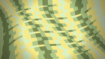 astratto sfondo nel il modulo di intersecano ondulato strisce. video