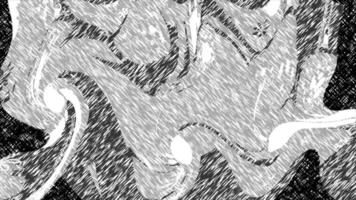 Abstract background in the form of curved shapes, stylized as a pencil drawing. video