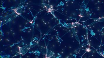 Flows and waves of energy in space video